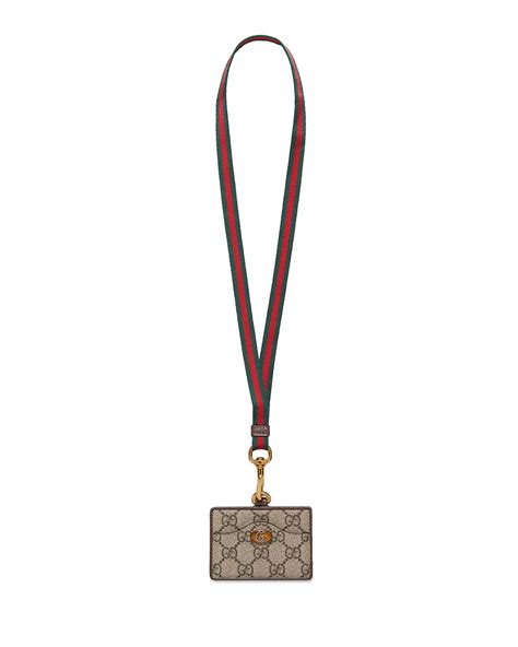 gucci card holder chain